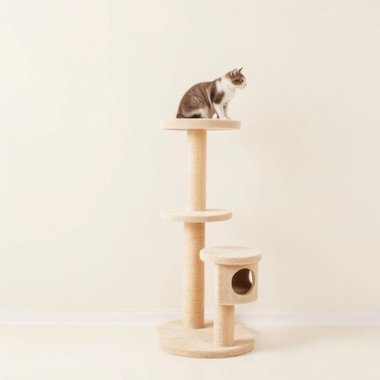 Arbre à chat 3 niveaux sisal